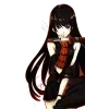 😏 emoji Akame ga kill !! @HOTARUSORY @ Telegram sticker 13 of 136