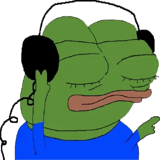 🎧 emoji жабы мои жабы Telegram sticker 19 of 120