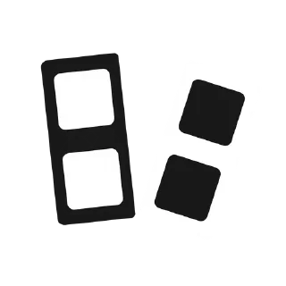 🖤 emoji Cubical Telegram sticker 4 of 25