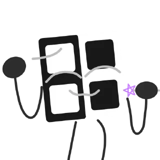 😌 emoji Cubical Telegram sticker 21 of 25