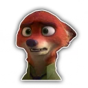 😳 emoji Зверополис Telegram sticker 1 of 109