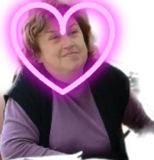 ❤️ emoji Ольга Геннадьевна Telegram sticker 10 of 116