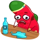 Sticker from Red Sock