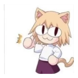 👍 emoji NeKo ArK Telegram sticker 6 of 25