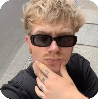 🤨 emoji Joost Klein 😍❤️ ➡️ @Ctikerubot Telegram sticker 5 of 35