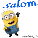 Sticker from ✅Minions(NEW)✅ | by @Sardorbek_Uz