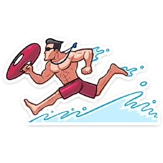 🏃‍♂️ emoji Чад :: @stickroom Telegram sticker 19 of 48