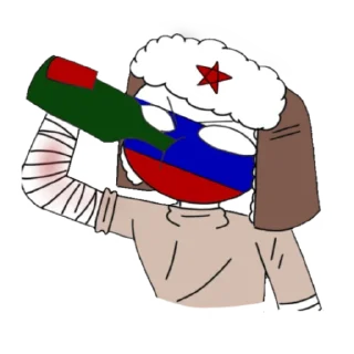 Sticker from 𝙍𝙪𝙨𝙨𝙞𝙖 🇷🇺 @country_humans_stickersQwQ