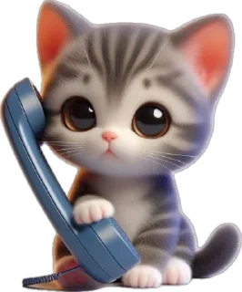 📞 emoji приветик Telegram sticker 24 of 39