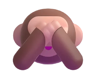 🙈 emoji Video Animation #4 @stickersb2b Telegram sticker 12 of 40