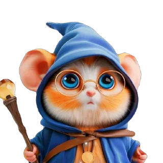 🧙‍♀️ emoji Hamster Kombat Stickers Telegram sticker 9 of 118