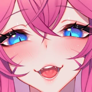 😲 emoji Anime Girl Telegram sticker 9 of 52