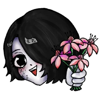 😘 emoji KANETOJUUSEILVP39 Telegram sticker 5 of 12