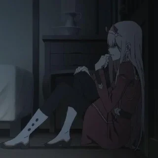 Sticker from Darling in the franxx