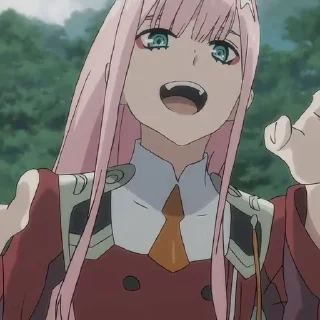 🌟 emoji Darling in the franxx Telegram sticker 23 of 25