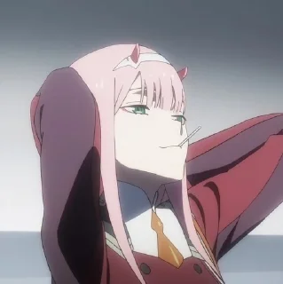 🌟 emoji Darling in the franxx Telegram sticker 8 of 25