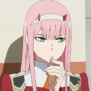 🌟 emoji Darling in the franxx Telegram sticker 24 of 25