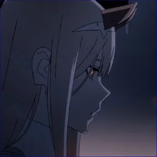 Sticker from Darling in the franxx