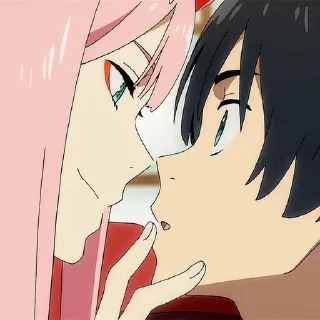🌟 emoji Darling in the franxx Telegram sticker 6 of 25