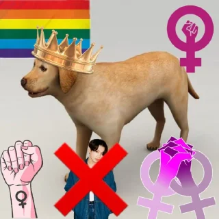 👢 emoji Вшивая псина Telegram sticker 22 of 105