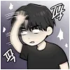 😐 emoji Yaoi boys by MAMMASEXSITA Telegram sticker 14 of 40