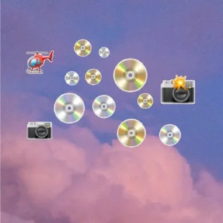 💿 emoji emoji in the sky by @my_unrefined Telegram sticker 16 of 61