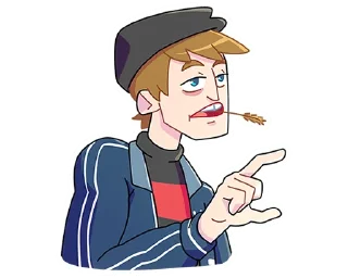 😠 emoji Славик 2 без надписей @TgSticker Telegram sticker 2 of 48