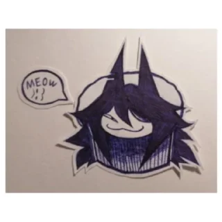 〰️ emoji Бумажные двоечники ( и отличники ) Telegram sticker 6 of 30