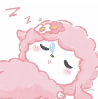 😴 emoji Stickers with kiti Telegram sticker 6 of 7