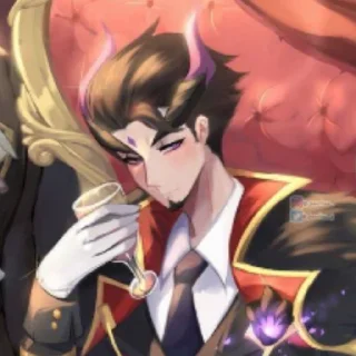 😏 emoji Ло Йи и Чонг ❤️ Telegram sticker 8 of 22