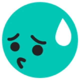 😓 emoji TikTok by @bestavashablon Telegram sticker 17 of 41