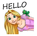 Sticker from Rapunzel :: @TgSticker