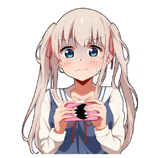 😳 emoji Школьница-тян @nyasticks Telegram sticker 6 of 41