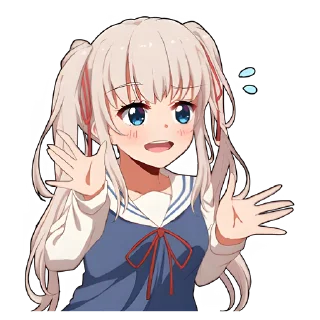 😳 emoji Школьница-тян @nyasticks Telegram sticker 20 of 41