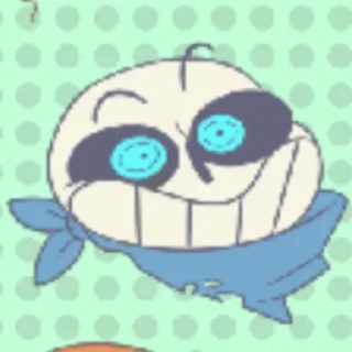 😃 emoji UNDERSWAP_SANS Telegram sticker 7 of 14