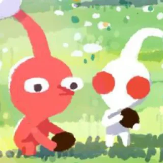 🤗 emoji pikmin!!! Telegram sticker 12 of 15