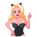 ☝️ emoji Больше стикеров : @stickeriiiiiii Telegram sticker 12 of 27