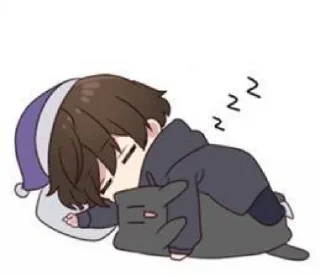 😴 emoji Menhera kun ( By : @stickerss_lu ) Telegram sticker 13 of 111