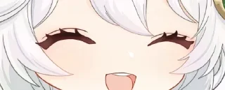 😆 emoji Genshin Eyes • @TgStickery Telegram sticker 12 of 56
