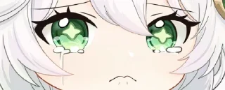 😭 emoji Genshin Eyes • @TgStickery Telegram sticker 7 of 56