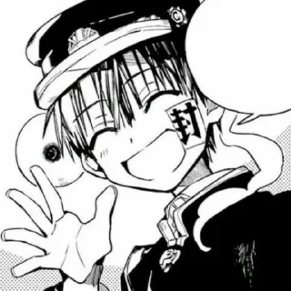 🖤 emoji Hanako Kun by Qbert Telegram sticker 8 of 19