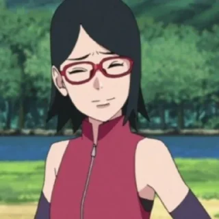 Sticker from Sarada Uchiha