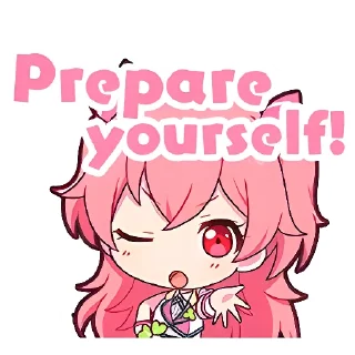 Sticker from Airi Momoi @sashussekai