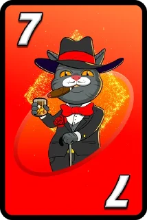 🟥 emoji UNO WAR STICKERS Telegram sticker 23 of 111