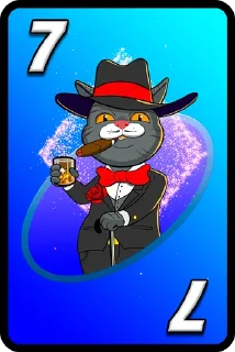 🟦 emoji UNO WAR STICKERS Telegram sticker 10 of 111