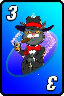🟦 emoji UNO WAR STICKERS Telegram sticker 6 of 111