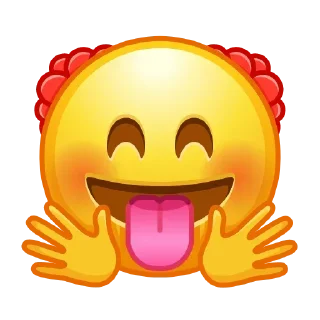 😛 emoji Больше стикеров 👉🏻 @stickertg4 Telegram sticker 22 of 101