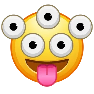 😛 emoji Больше стикеров 👉🏻 @stickertg4 Telegram sticker 19 of 101