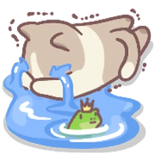 🍲 emoji Cats & Soup @mewsticks Telegram sticker 7 of 24