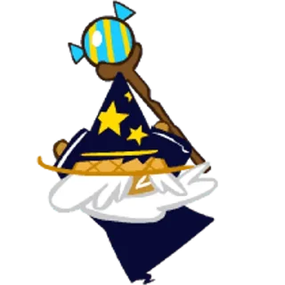 🧙 emoji Wizard Cookie! Telegram sticker 22 of 44